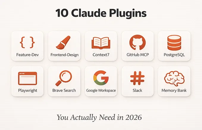 Image 19: The 10 Claude Plugins You Actually Need in 2026 (And What They Are)